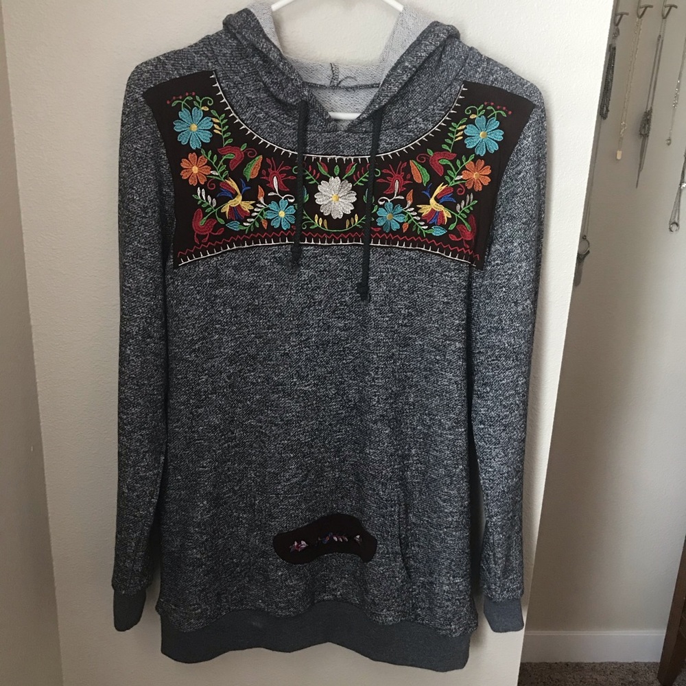Embroidered Hoodie